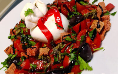 Burrata salad